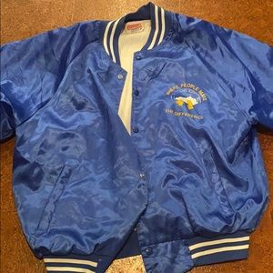 Playtime Vintage Madisonville Satin Bomber